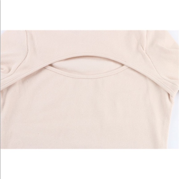 Ribbed long sleeve tee - Picture 5 of 7